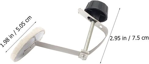 Vaguelly 1 Set sound pad cymbal Drum drumsticks bass drum mute pad snare drum mute Drumstick dampeners kits drum muffler pads go-parts accessory drum pad cotton roller in Saudi Arabia