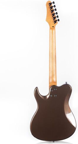 Grote Solid Electric Guitar GTLM-4 Metallic Finish Basswood Body Maple Neck Maple Fretboard (Brown) in Saudi Arabia