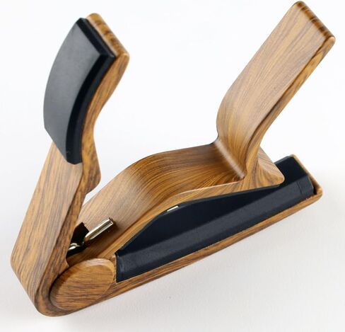 كابو جيتار، عبوتان من كابو بتصميم مختلف للجيتار الصوتي القيثارة الكهربائية، مع حامل اللقطات، سهل الاستخدام (خشب الورد + أسود) in Kuwait