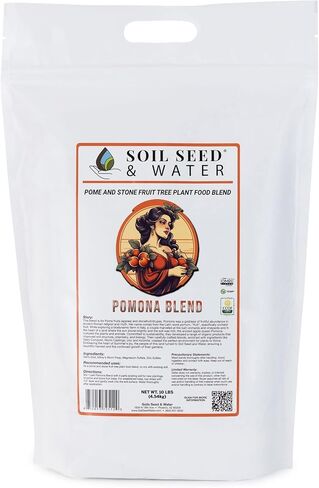 Soil Seed & Water Pomona Blend Concentrated Organic Soil Amendment Fertilizer for Pome & Stone Fruit Trees in Saudi Arabia