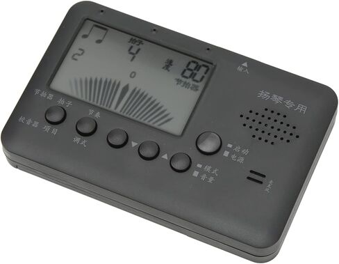 موالف إلكتروني من Keenso لـ Dulcimer، موالف المسرع البلاستيكي 3 في 1 شاشة LCD خفيفة الوزن لآلات الموسيقى in Kuwait
