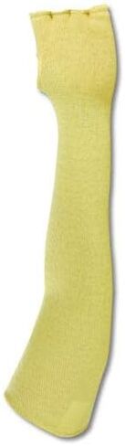 MAGID KEV22-TSS3 CutMaster Cut Resistant Sleeve with Thumb Slot, Yellow, in Saudi Arabia