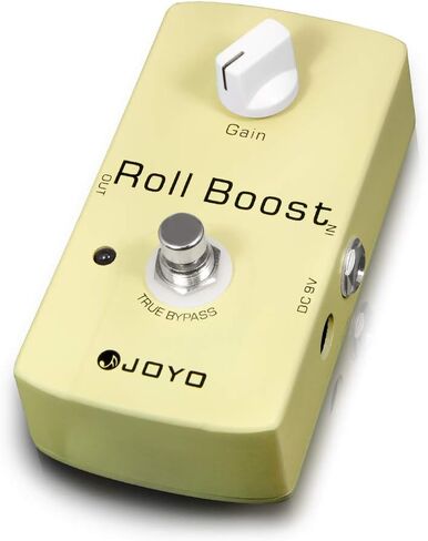 JOYO Boost Pedal Classic Circuitry up to 35dB Clean and Clear Boost for Electric Guitar Effect - True Bypass (Roll Boost JF-38) in Saudi Arabia