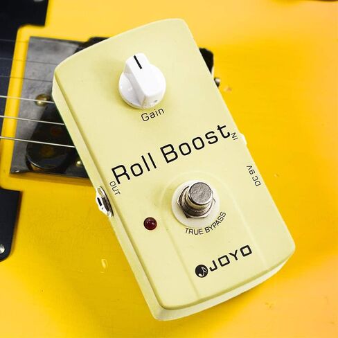 JOYO Boost Pedal Classic Circuitry up to 35dB Clean and Clear Boost for Electric Guitar Effect - True Bypass (Roll Boost JF-38) in Saudi Arabia