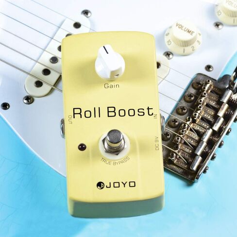 JOYO Boost Pedal Classic Circuitry up to 35dB Clean and Clear Boost for Electric Guitar Effect - True Bypass (Roll Boost JF-38) in Saudi Arabia