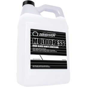 Nanoskin MULTI DRESS All Purpose Dressing 1 Gallon - Interior & Exterior Dressing for Car Detailing Works on Tire, Vinyl, Rubber, Plastic & Trim Safe for Cars, Trucks, Motorcycles, RVs & More