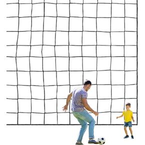 Soccer Backstop Net, Soccer Netting High Impact Sports Practice Barrier Net, Nylon Hitting Netting for Basketball, Hockey and Football