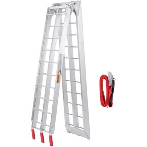 Motorcycle Ramp for Pickup Trucks 7.5FT Folding Aluminum Dirt Bike Ramp,750 lbs Capacity,PC.