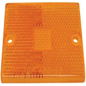 PETERSON MFG Peterson Manufacturing 55-15A Replacement Lens, 1 Pack,Amber