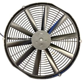 SPAL 30102120 16" Puller Fan 12 VOLT High Performance Straight Blade 1918 cfm VA18-AP70/LL-86A