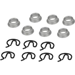 Manual Transmission Steel Shifter Bushing W/Spring Clips 3327302 Pit Pack
