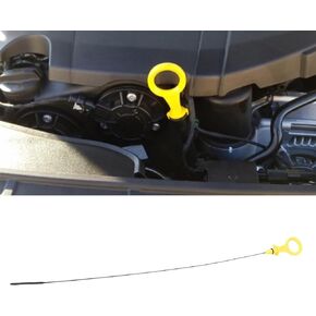 Lecctso Car Engine Oil Dipstick Replacement OEM#06H-115-611E, Engine Oil Level Dipstick Indicator for Checking Oil Level, Car Accessories Compatible with Audi A3, A4, A5, A6, Q3, Q5