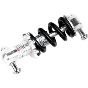 Bike Shock Absorbers, Strong and Durable Bicycle Mountain Bike Rear Suspension Spring Shock Absorber with Two Screws for Outdoor Cycling and Activities (150mm)