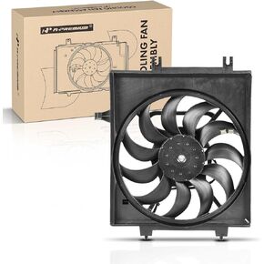 A-Premium Right A/C Condenser Fan Assembly Compatible with Select Subaru Models - Forester 2019 2020 2021 - Replace# 73310SJ000