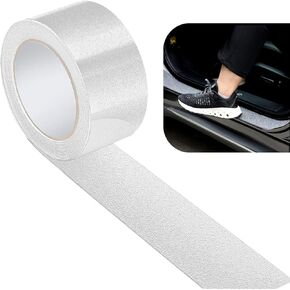 Automotive Door Entry Guard Reflective Car Door Sill Protector Car Scratch Protector Film Car Paint Protector Door Edge Protector for Most Cars Accessories (Black,2.8 Inch Wide, 32.8 Feet)