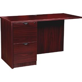 Lorell PR2448LMY العودة اليسرى، F/F، 48 بوصة عرض × 24 بوصة عمق × 29 بوصة ارتفاع، ماهوجني