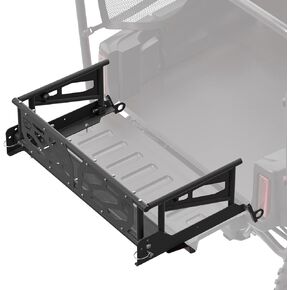 KEMIMOTO UTV Bed Extender Compatible with Pioneer 700-4, Pioneer 1000-5 2016 2017 2018 2019 2020 2021 2022 2023 2024, Durable Steel Cargo Tailgate Extender Cargo Gate Accessories