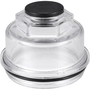 uxcell 3.75" Trailer Oil Cap Kit Oil Bath Dust Cap Plugs for AL/KO 10000 or 12000 Oil Bath Axles 3-3/4" O.D. Trailer Bearings Races Seals Caps Oil Bath Trailer Hub Threaded Cap