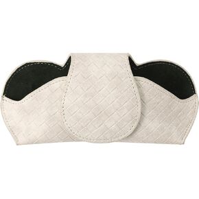 KINIVA Sunglasses Holder for Car Visor Leather Glasses Case with Clips for Car Visor Automotive Interior Visor Accessories Apply to All Car Models (10 Beige) in Kuwait