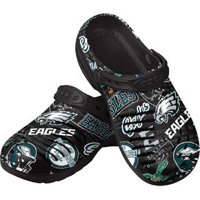 صنادل مائية للرجال من FOCO NFL تحمل شعار فريق NFL أحذية شبشب مع حزام in Kuwait