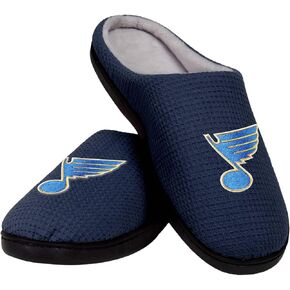 FOCO NHL Mens Memory Foam Slide Slippers