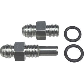 ICT Billet 4L80E Transmission Adapter Fitting Front and Rear Port -6AN Flare 6 AN 4l80e LS1 LM7 LR4 LQ4 LS6 L59 LQ9 LM4 L33 LS2 LH6 L92 L76 LS3 551124