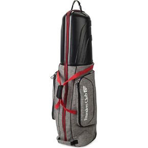 Founders Club Golf Travel Bag Travel Cover Luggage for Golf Clubs with ABS Hard Shell Top
