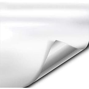 VViViD+ Satin Black Premium Adhesive Vinyl Wrap Film (1/2ft x 5ft)