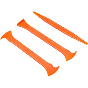 New 2023 Vinyl Wrap Tool Kit，Car Wrapping PPF Auxiliary-Orange Single and Double Axe & Flat Cork Edge Combo (3-Pack),for Window Tint Film