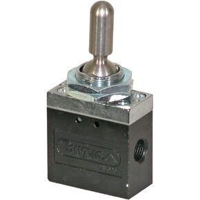 Buyers Products BAV020T Toggle Style Air Valve (Air Valve Toggle Style) , Gray