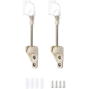 Set of 2 Replacement Shade Parts Bungee End Cap Kit Brown for Coolaroo Exterior Cordless Roller Shades Outdoor Blinds in Kuwait