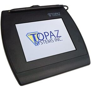 Topaz T-LBK57GC-BBSB-R SigGem Color 5.7 Signature Capture Pad, Dual Serial/Virtual Serial via USB