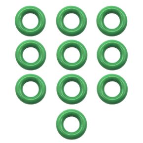 HiSport Fuel Injector O-Rings Set O-203 BLACK [7.52mm X 3.53 mm] Universal Repair Kits [10 Pcs]