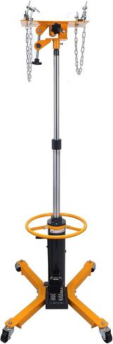 HTTMT- 33" to 70" Professional Hydraulic Transmission Jack 1100 lbs/ 0.5 Ton 2 Stage for Car Lift [P/N: ET-CAR-FIX004-0.5T-Yellow] in Saudi Arabia