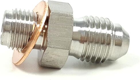 4AN إلى M10 x 1.0 مللي متر محول تركيب مقيد تغذية الزيت التوربيني لـ KKK Borg Warner KP39 BV39 Turbo in Saudi Arabia