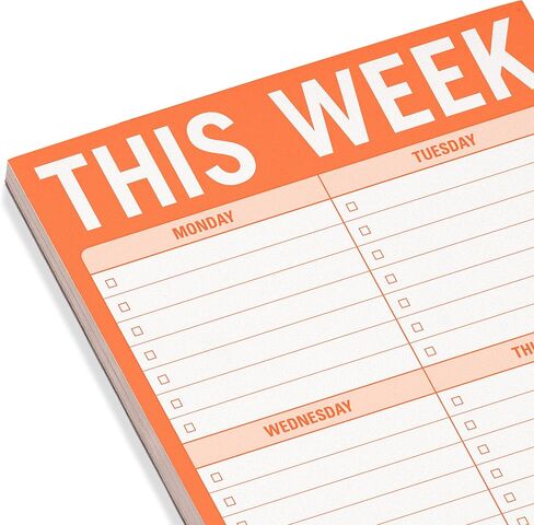 Knock Knock This Week Note Pad 6 x 9-inches in Saudi Arabia