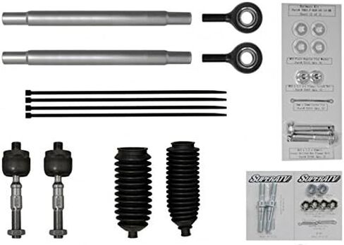 مجموعة قضبان ربط SuperATV شديدة التحمل لـ Polaris RZR S 800 / RZR 4 800 (2009-2014) - التجميع الكامل - استبدال طول المخزون in Kuwait