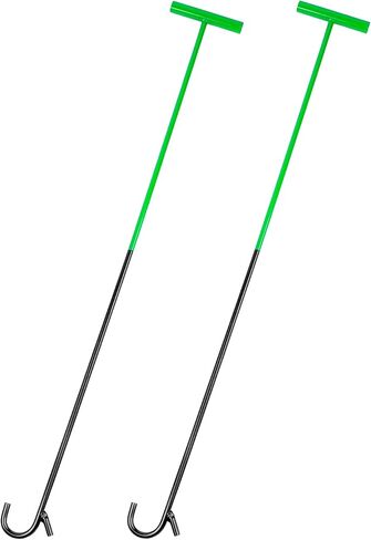 أداة سحب دبوس العجلة الخامسة من AUTOSwpozo، خطاف سحب العجلة الخامسة مطلي بالكروم الصلب مقاس 42 بوصة، أداة سحب العجلة الخامسة شديدة التحمل مع خطاف، عبوة واحدة (أزرق) in Kuwait