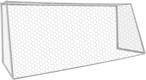 Aoneky Polyester Soccer Goal Net - 4 mm Cord - Replacement Full Size Football Post Net- Heavy Duty Soccer Netting - NOT Include Posts in Saudi Arabia