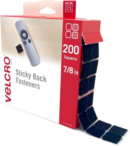 VELCRO Brand Adhesive Squares, 100pk 7/8" White, Mounting Tape for Office Organization, Laminated Signs Classroom Décor in Saudi Arabia