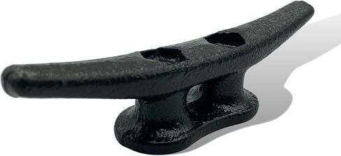 ZUJARA 4 بوصة مرابط القارب الأسود، 5 عبوات من الحديد الزهر المطلي بالكهرباء باللون الأسود للتطبيقات البحرية أو الزخرفية in Kuwait