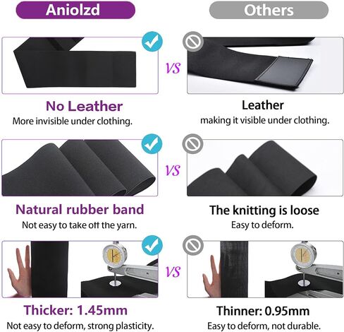 Wrap Waist Trainer for Women Waist Wraps for Stomach Snatch Me Up Bandage Tummy Wrap Invisible Plus Size Trimmer Belt Sweat Body Shaper Snatcher 19.6ft Black in Saudi Arabia