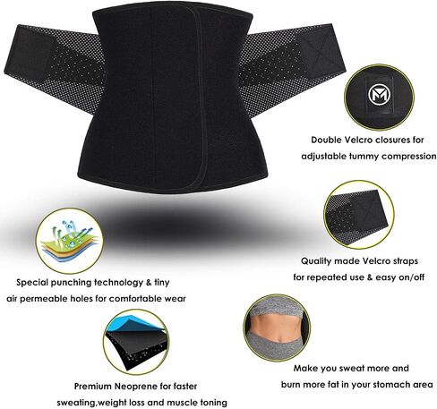 Waist Trainer Belt for Women Waist Trimmer Weight Loss Workout Fitness Back Support Belts in Saudi Arabia