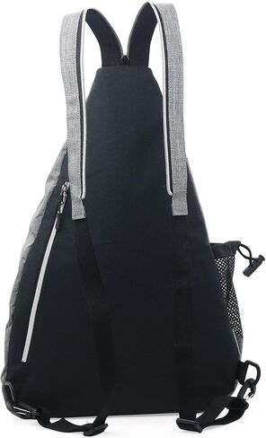 ZOEA Pickleball Bag, Sport Pickleball Sling Bag for Women Man, Adjustable Pickleball Backpack with Fence Hook Water Bottle Holder, Fits 4 Paddles and All Your Other Gear in Saudi Arabia