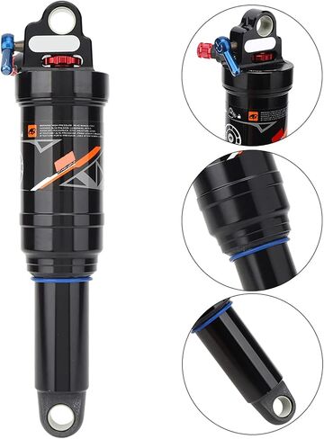 دراجة مانع الصدمات الخلفي دراجة هوائية جبلية الهواء الخلفي صدمة مع Lockout165mm 190 مللي متر 200 مللي متر دراجة جبلية تعليق (200 مللي متر) الدراجات وقطع الغيار in Saudi Arabia
