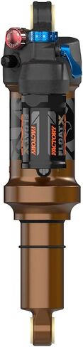 ممتص الصدمات الخلفي FOX FLOAT X Factory - متري، 210 × 52.5 مم، EVOL LV، رافعة ذات موضعين، معطف كاشيما in Kuwait