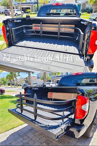 موسع سرير الشاحنة من الألومنيوم الأسود من Kbuper لكولورادو/كانيون/رانجر/مافريك in Kuwait