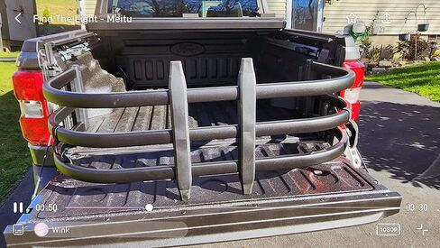 موسع سرير الشاحنة من الألومنيوم الأسود من Kbuper لكولورادو/كانيون/رانجر/مافريك in Kuwait