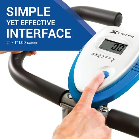 XTERRA Fitness Folding Exercise Bike, 225 LB Weight Capacity in Kuwait