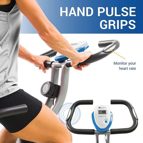 XTERRA Fitness Folding Exercise Bike, 225 LB Weight Capacity in Kuwait